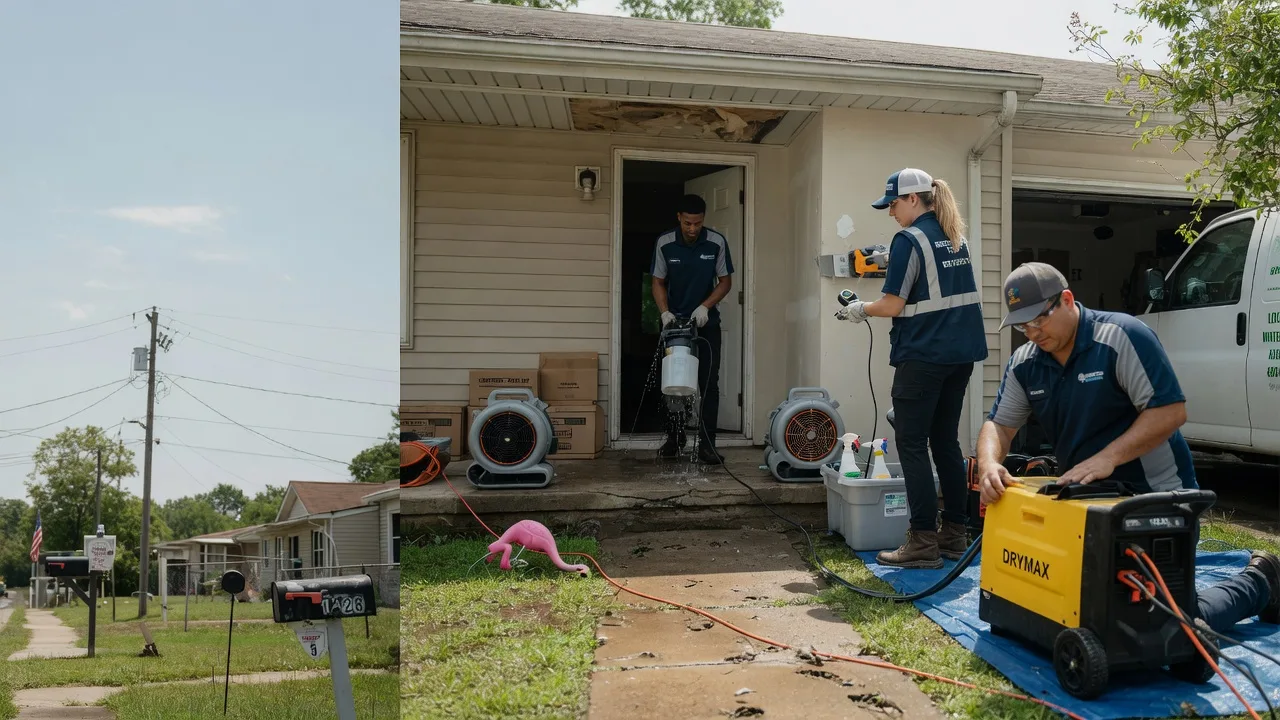 Storm Damage Water Removal in Kansas City, KS near me